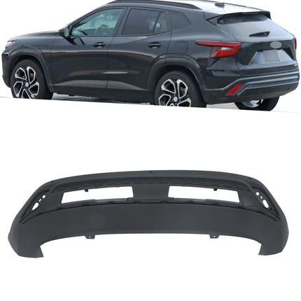 Findmall Rear Lower Bumper Cover for 2024-2025 Chevrolet Trax, Sensor Holes, Primed