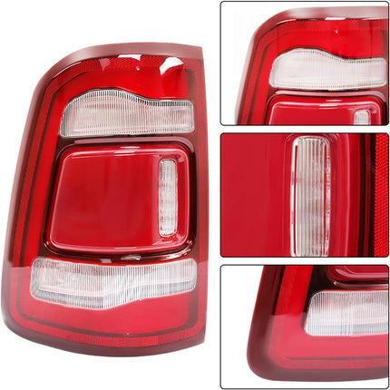 Findmall Tail Light Assembly for 2019–2022 Ram 1500 Rear Left Driver Side with Blind Spot, Replaces 68262531-AH