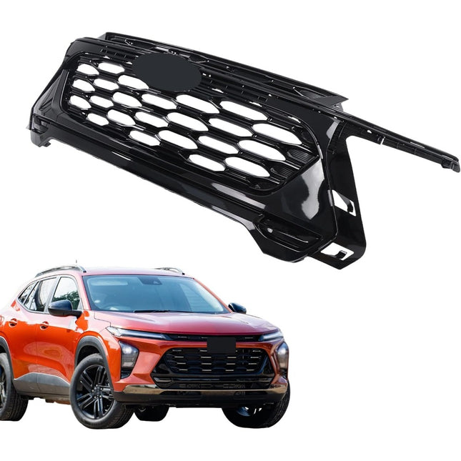 Findmall Glossy Black Front Upper Bumper Grille Replacement for Trax ACTIV 2024-2025 42862301