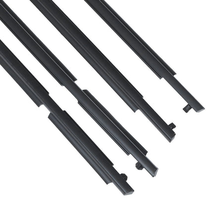 Findmall Rubber Window Weatherstrip Kit for 2006-2008 Toyota RAV4, 4-Piece