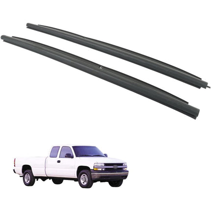 Findmall Front Outer Window Sweep Seals for Chevrolet Silverado 1500 & Tahoe, Pair