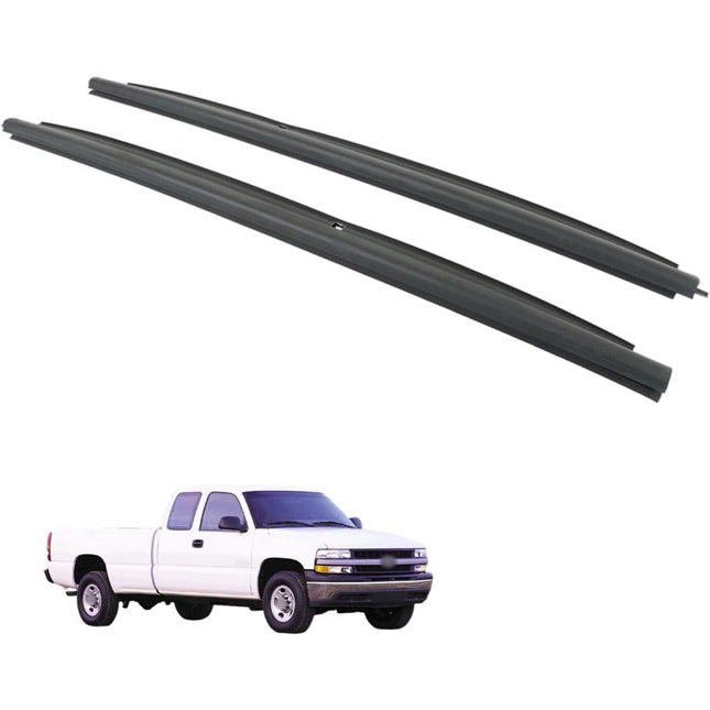 Findmall Front Outer Window Sweep Seals for Chevrolet Silverado 1500 & Tahoe, Pair