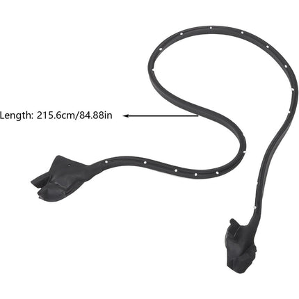 Findmall Rubber Door Weatherstrip Seals for 1970-1981 Camaro & Firebird, Pair