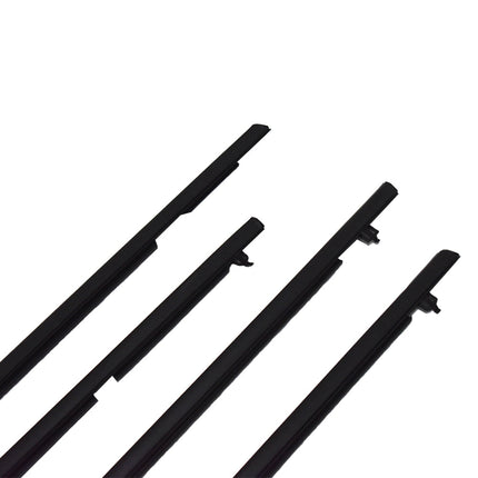 Findmall Window Belt Weatherstrip Kit for 2006-2011 Honda Civic Sedan, 4-Piece