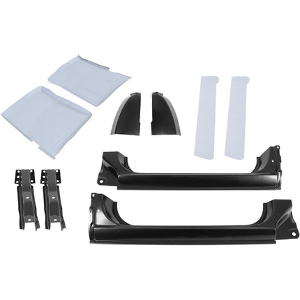 Findmall 10-Piece Rocker Panel Cab Corner and Floor Repair Kit for 1973-1987 Chevrolet C/K Pickups