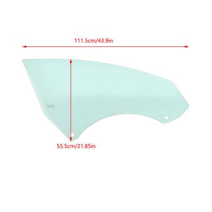 Findmall Tempered Front Door Window Glass for Tesla Model 3 2017-2023 Left or Right Side DD13174GTN DD13173GTN