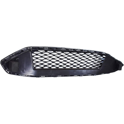Findmall Black and Chrome Honeycomb Front Upper Bumper Grille Replacement for Fusion 2017-2018