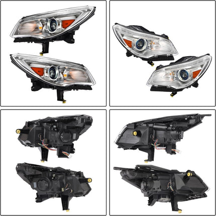 Findmall Headlights Assembly Replacement for Enclave 2013-2017 Pair