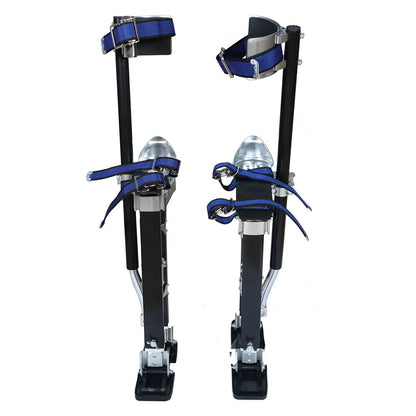 Findmall 18”-30” Drywall Stilts Tool Adjustable For Painters Walking Taping Black