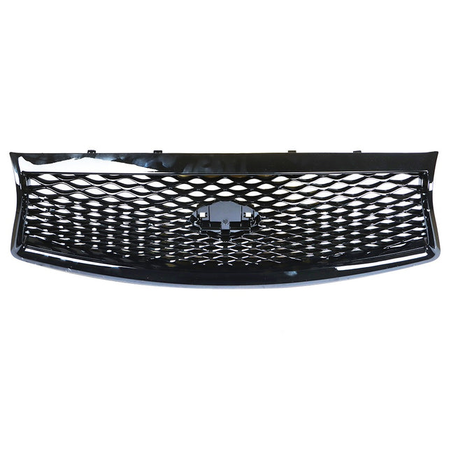 Findmall Front Mesh Grille for 2014-2017 Infiniti Q50, Painted Black