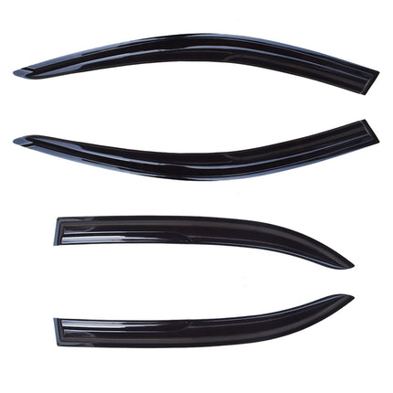 Findmall Side Window Visor Vent Rain Guard Deflector Replacement for 2003-2008 Toyota Corolla