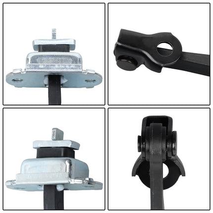 Black Hinge Stop Check Replacement for Auris II Corolla replacement for Auris II 2012-2018 replacement for Corolla 2013-2019 Manufacturer Part Number - Replacement for 6863002250 6863002251