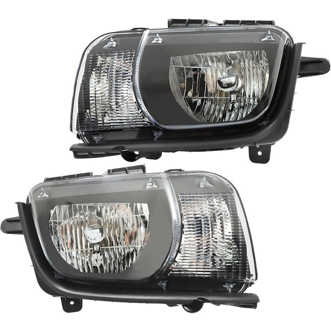 Findmall Headlight Assembly Replacement for Camaro Front LH RH