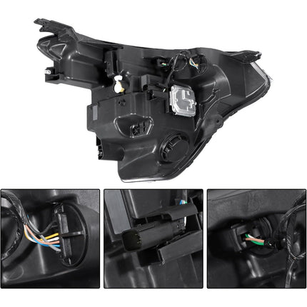 Findmall Headlight Assembly Projector w/o DRL Left Side LH Replacement for Trax LS RS 2024-2025