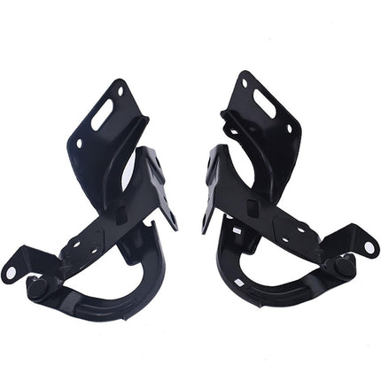 2Pcs Hood Hinge Set Steel Black Replacement for 2016-2021 HR-V HO1236141 HO1236142 60120T7WA01ZZ 60170T7WA01ZZ