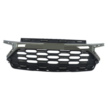 Findmall Electroplated Black Front Upper Bumper Grille Replacement for Trailblazer ACTIV 2024