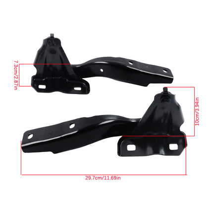 Findmall Hood Hinge Pair for 2015-2023 Jeep Renegade, Left & Right, Black