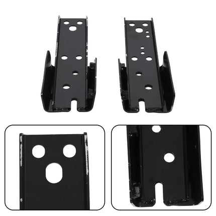 Findmall Black Rear Step Bumper for 2004-2015 Nissan Titan, NI1103110