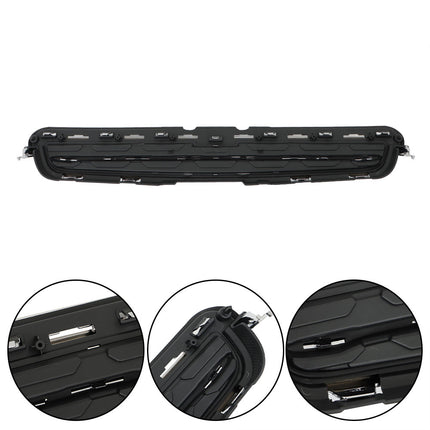 Findmall 2-Piece Black Front Lower Inner Grille with Chrome Molding Replacement for Trax 2014-2016 GM1200727