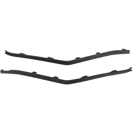 Findmall 9-Piece Front Grille and Trim Kit for 2019-2020 Hyundai Elantra Sedan, Black and Chrome
