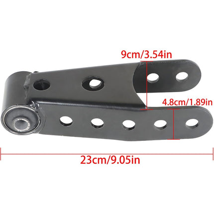2PCS 6400 Lowering Shackle Rear Kit Replacement for Silverado 1500 Sierra 1500
