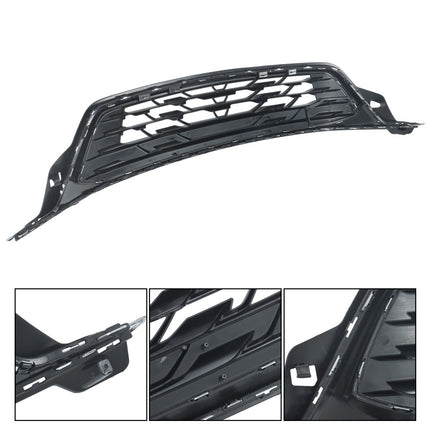 Findmall Front Upper Bumper Grille with Chrome Surround Replacement for Encore GX