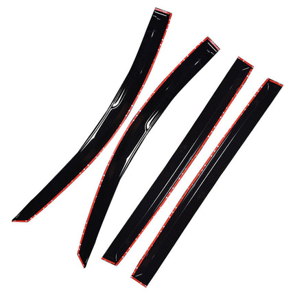 Findmall Side Window Vent Visor Rain Deflector Guard Replacement for 2004-2009 Toyota Sienna