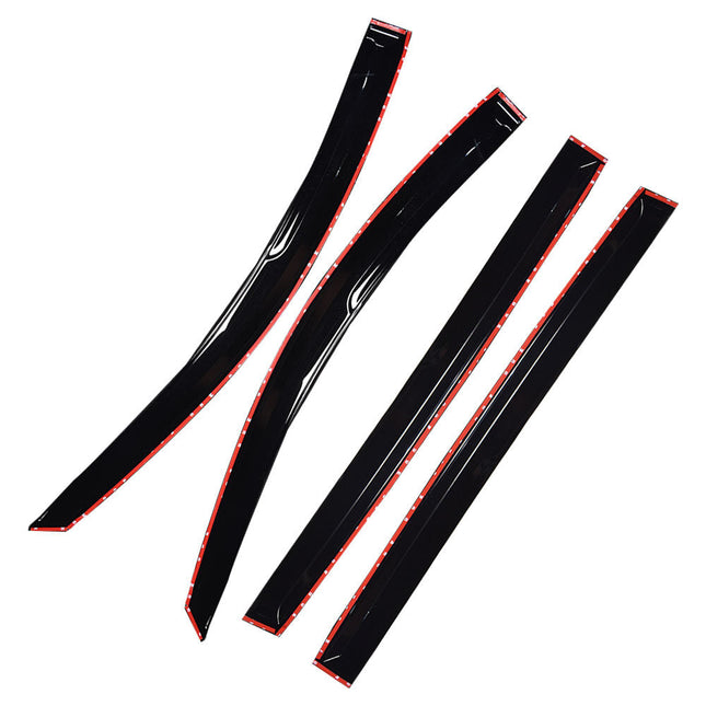 Findmall Side Window Vent Visor Rain Deflector Guard Replacement for 2004-2009 Toyota Sienna