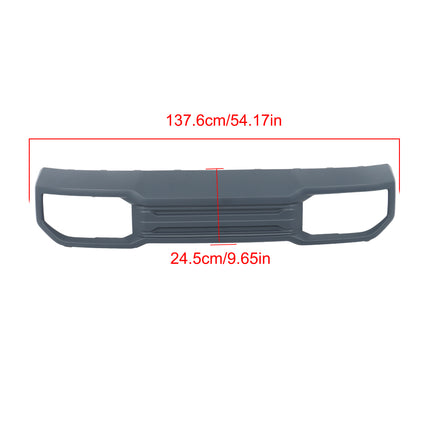 Findmall Front Bumper Lower Skid Plate for 2022-2024 GMC Sierra 1500, Gray