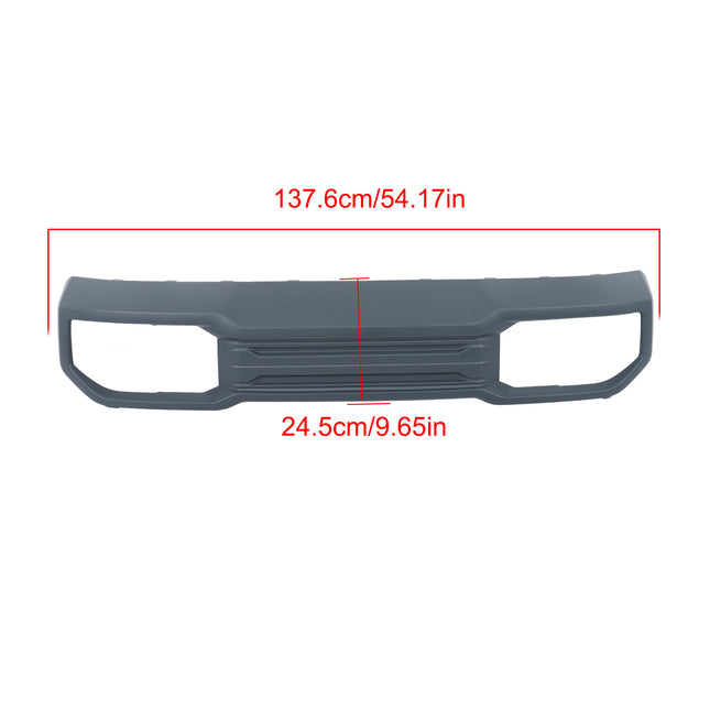 Findmall Front Bumper Lower Skid Plate for 2022-2024 GMC Sierra 1500, Gray