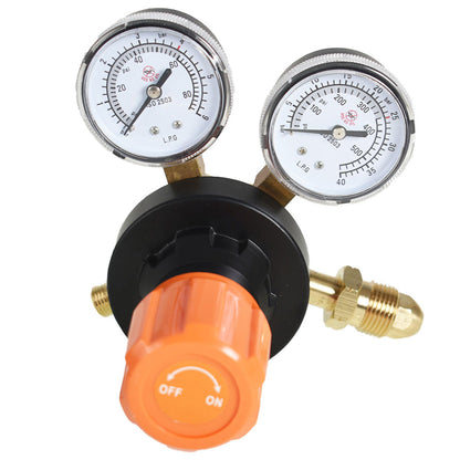 findmall Oxygen CGA 540 and Propane CGA 510 Propylene Regulators for Welding Gas Gauge