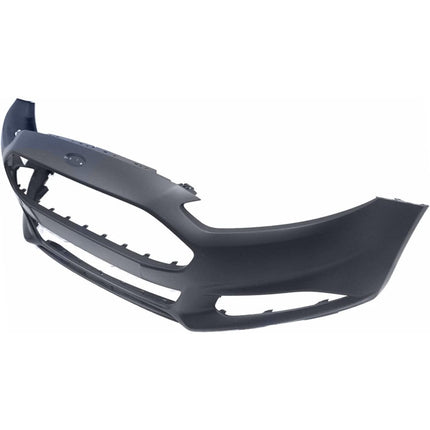 Findmall Primed Front Bumper Cover Replacement for 2013-2016 Ford Fusion without Parking Sensor Holes