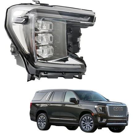 Findmall Headlight Assembly for 2021–2023 GMC Yukon XL SLE/SLT Front Right Passenger Side, Replaces 84898700
