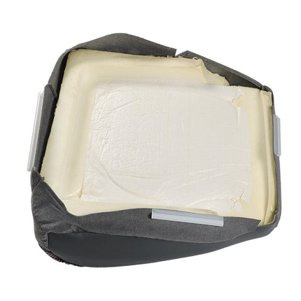 Findmall LH Driver Side Cloth Seat Cover with Foam Cushion Replacement for 1998-2002 Ram 1500 2500 3500 SLT (Mist Gray + Beige)