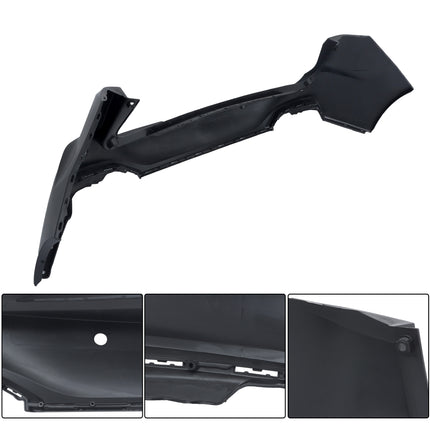 Findmall Rear Upper Bumper Cover for 2016-2018 Acura RDX, Sensor Holes, Primed