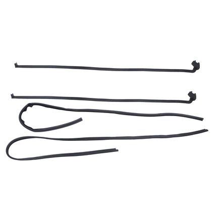 Findmall Removable Top Bedside-to-Cap Weatherstrip Kit for Chevrolet Blazer & GMC Jimmy, 4-Piece