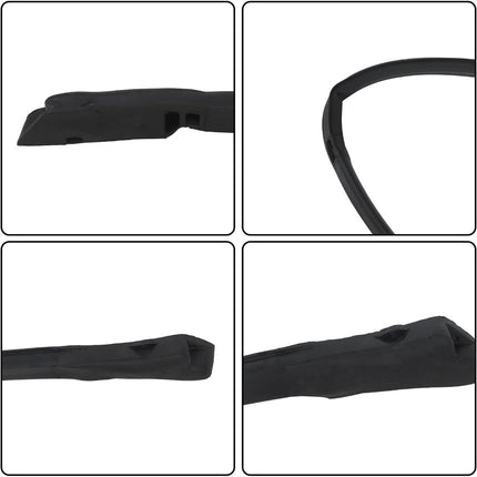 Findmall Roof Rail Weatherstrip Seals for 1978-1987 GMC Caballero & Chevrolet El Camino, Pair