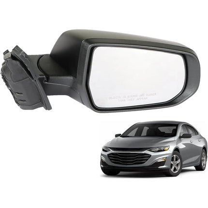 Findmall Side Mirror Assembly for 2016-2021 Malibu, Passenger Side, Power, No Turn Signal