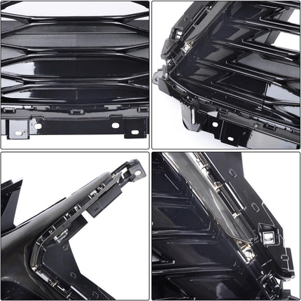 Findmall Chrome and Black Front Bumper Grille Replacement for Blazer RS 2023-2025 84764907