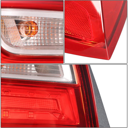 Findmall Outer Tail Light Assemblies for 2016–2018 Chevrolet Malibu Rear Left and Right, Replaces 84516374 and 84516375