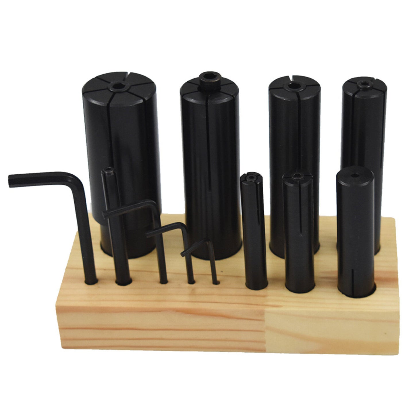 8Pcs Expanding Arbors Set Mandrels 1/4 Inch to 1-1/4 Inch High Precision Lathe Milling