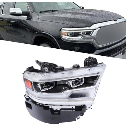Findmall Headlights Assembly Replacement for Ram 1500 2019-2024 with AFS