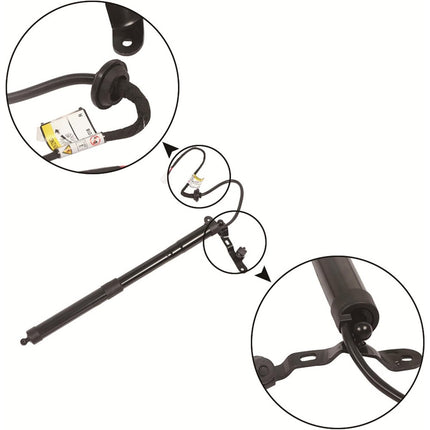 Findmall Right Side Rear Tailgate Hatch Lift Support Strut with Opener