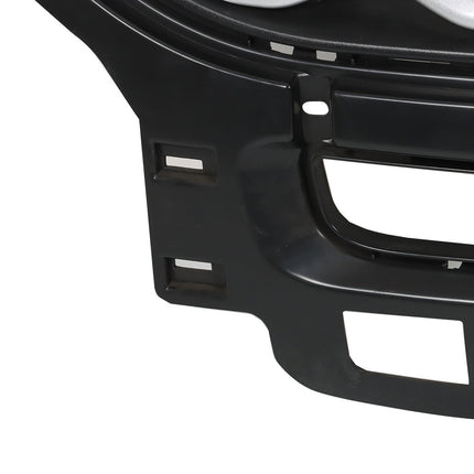 Findmall Front Grille Upper Silvery and Black Mesh Style Replacement for Explorer 2020-2022
