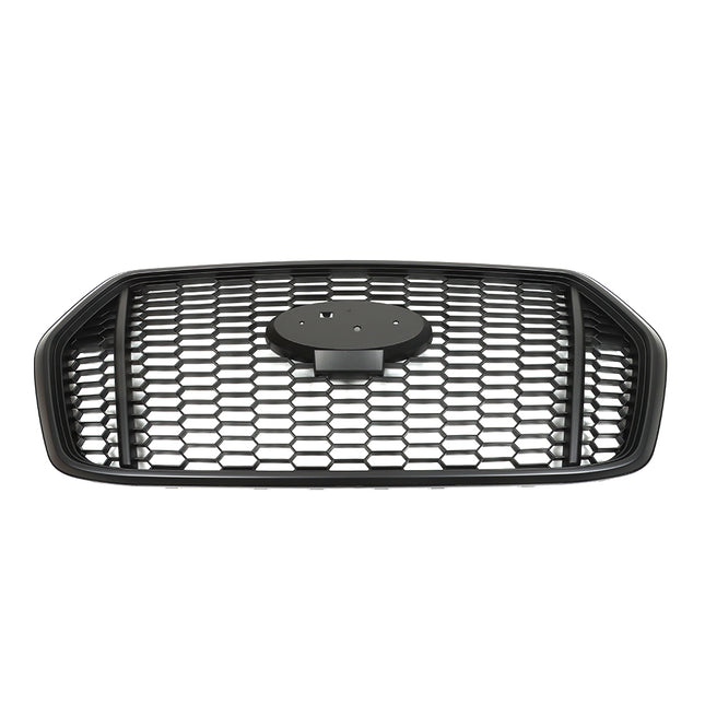 Findmall Matte Black Honeycomb Front Upper Grille Replacement for Transit T-150 T-250 T-350 2020-2022
