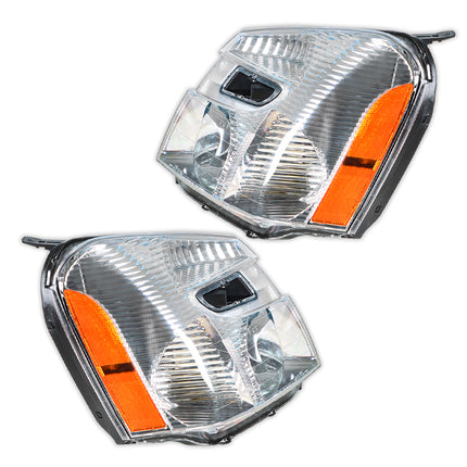 Findmall Headlight Headlamp Assembly Halogen Replacement for Equinox 2005 2006 2007 2008 2009 Driver Side Left LH Passenger Side Right RH Replacement for GM2503254 GM2502254