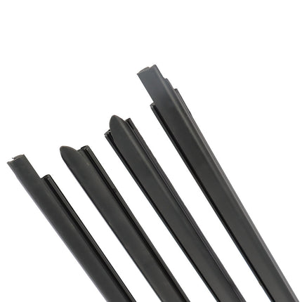 Findmall Outer Window Belt Weatherstrip Kit for Ram Trucks, 4-Piece