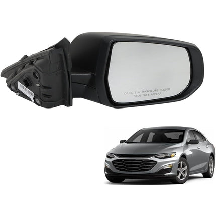 Findmall Side Mirror Assembly for 2016-2021 Malibu, Passenger Side, Heated, Turn Signal, 7-Pin