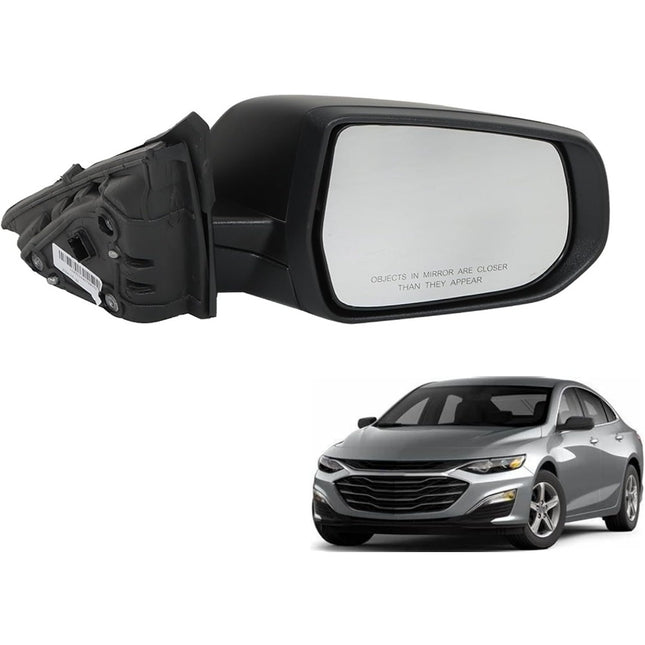 Findmall Side Mirror Assembly for 2016-2021 Malibu, Passenger Side, Heated, Turn Signal, 7-Pin
