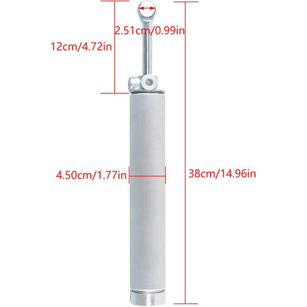 Findmall 2 Pcs Aluminum Convertible Top Piston Hydraulic Lift Cylinder Replacement for Mustang 1999-2004